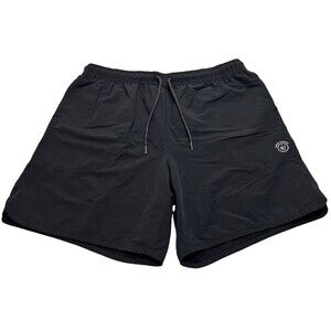 Men's Allbirds Natural Run Shorts 6" Size Medium Black